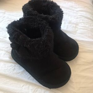 H&M toddler girl black boots